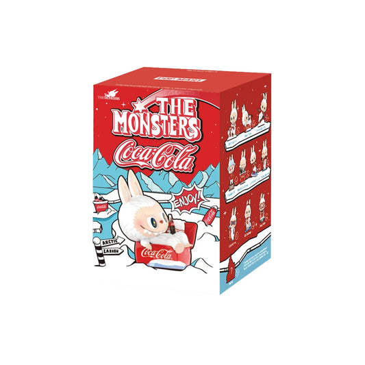 The Monster's Coca Cola Labubu Series Vinyl Face (Single Blind Box)