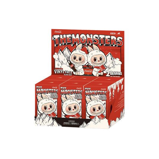 The Monster's Coca Cola Labubu Series Vinyl Face (Single Blind Box)