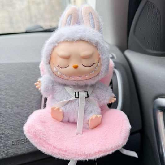 Car Seat for Labubu (PINK)